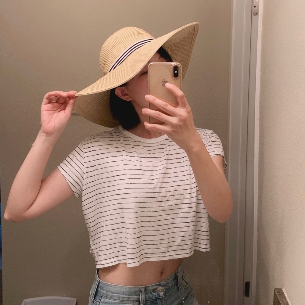 J Crew straw wide brim hat - Picture 7 of 7